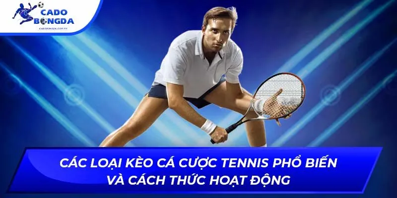 Các loại kèo cá cược tennis phổ biến và cách thức hoạt động