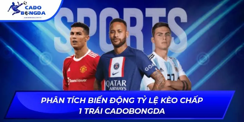 Phân tích biến động tỷ lệ kèo chấp 1 trái Cadobongda